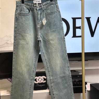 LOEWE   2025夏季新款休閒牛仔褲