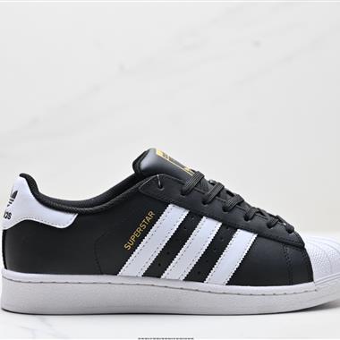 Adidas 三葉草 Originals Superstar貝殼頭系列低幫經典百搭休閑運動板鞋