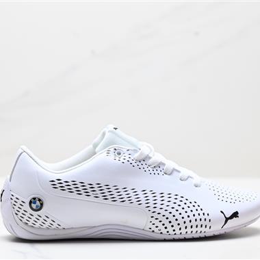PUMA BMW M Motorsport Future Cat Leather 汽車聯名 舒適百搭 低幫賽車訓練鞋