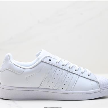 Adidas 三葉草 Originals Superstar貝殼頭系列低幫經典百搭休閑運動板鞋