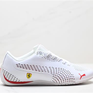 PUMA BMW M Motorsport Future Cat Leather 汽車聯名 舒適百搭 低幫賽車訓練鞋