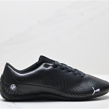 PUMA BMW M Motorsport Future Cat Leather 汽車聯名 舒適百搭 低幫賽車訓練鞋