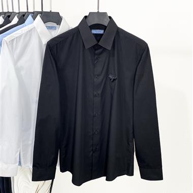 PRADA  2025夏季新款長袖襯衫