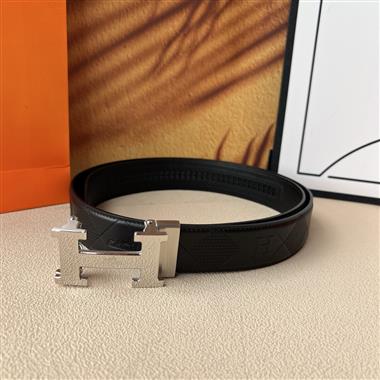 HERMES   2025新款時尚皮帶   3.5CM
