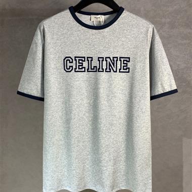 CELINE   2025夏季新款短袖T恤  尺寸偏大