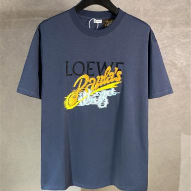 LOEWE    2025夏季新款短袖T恤  尺寸偏大