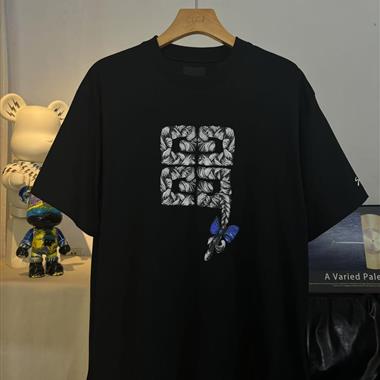GIVENCHY   2025夏季新款短袖T恤  尺寸偏大