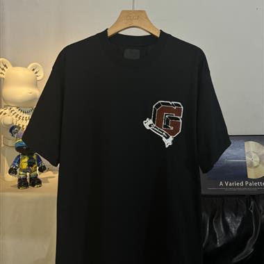 GIVENCHY   2025夏季新款短袖T恤  尺寸偏大