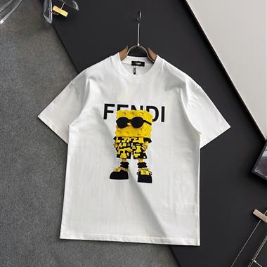 FENDI   2025夏季新款短袖T恤