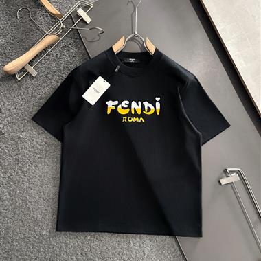 FENDI   2025夏季新款短袖T恤
