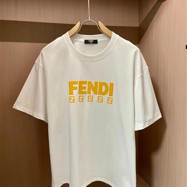 FENDI   2025夏季新款短袖T恤
