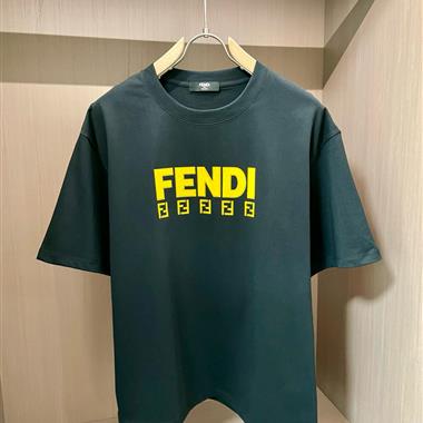 FENDI   2025夏季新款短袖T恤
