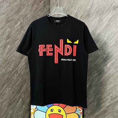 FENDI   2025夏季新款短袖T恤