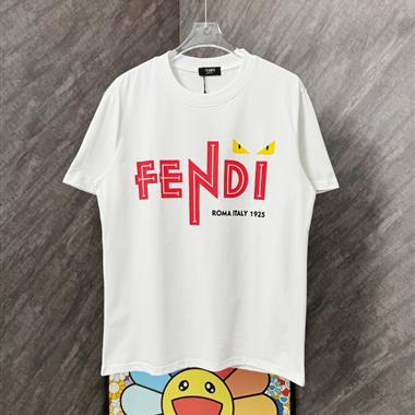 FENDI   2025夏季新款短袖T恤