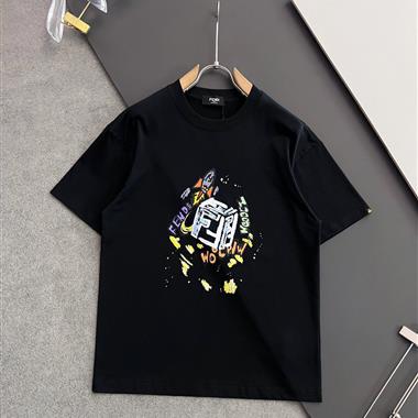 FENDI   2025夏季新款短袖T恤