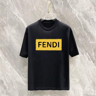 FENDI   2025夏季新款短袖T恤