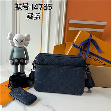 LOUIS VUITTON    2025新款男生時尚包包  尺寸：25×18.5×7CM