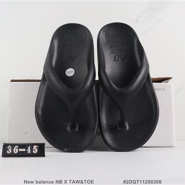 New balance NB X TAW&TOE聯名沙灘休閑涼拖人字拖