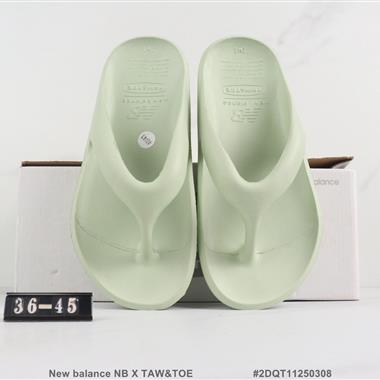 New balance NB X TAW&TOE聯名沙灘休閑涼拖人字拖