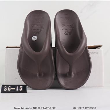 New balance NB X TAW&TOE聯名沙灘休閑涼拖人字拖