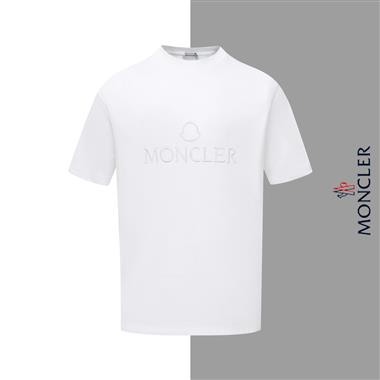 MONCLER   2025夏季新款短袖T恤  尺寸偏大