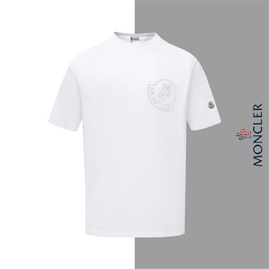 MONCLER   2025夏季新款短袖T恤  尺寸偏大