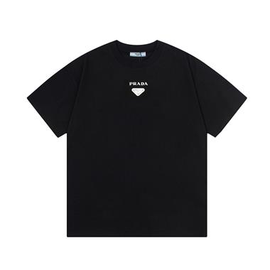 PRADA   2025夏季新款短袖T恤  尺寸偏大