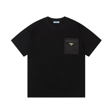 PRADA   2025夏季新款短袖T恤  尺寸偏大