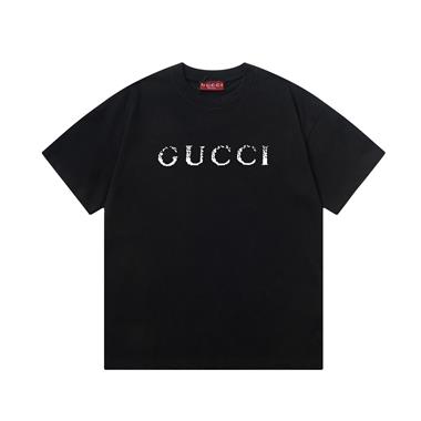 GUCCI   2025夏季新款短袖T恤  尺寸偏大