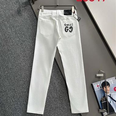 GUCCI   2025夏季新款休閒牛仔褲