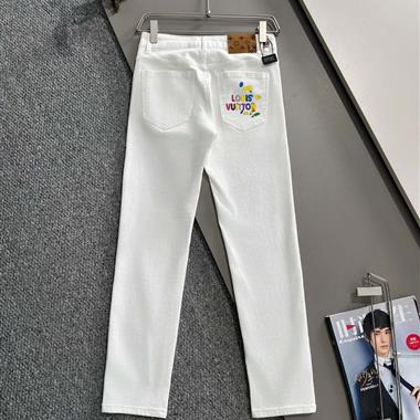 LouisVuitton   2025夏季新款休閒牛仔褲