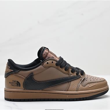 Nike Air Jordan 1 x Travis Scott AJ1 低幫文化籃球鞋 