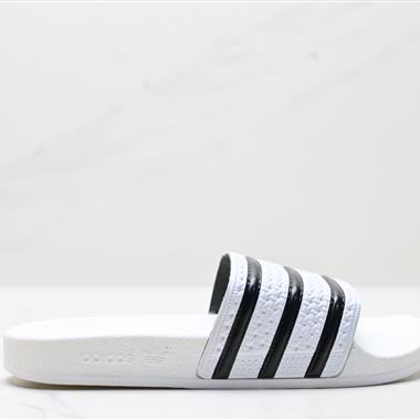 Adidas originals Adilette 運動舒適 橡膠底壹字拖鞋