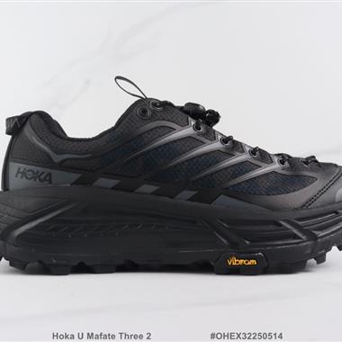 Hoka U Mafate Three 2戶外徒步跑步鞋
