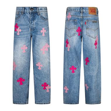 Chrome Hearts  2025夏季新款休閒牛仔褲