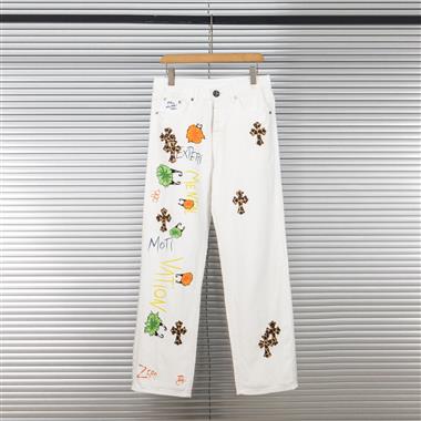 Chrome Hearts  2025夏季新款休閒牛仔褲