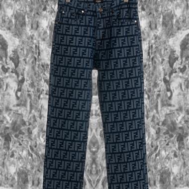 FENDI  2025夏季新款休閒牛仔褲