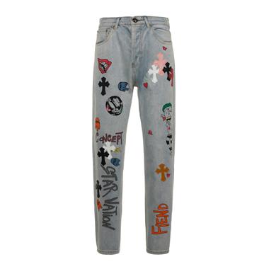 Chrome Hearts   2025夏季新款休閒牛仔褲