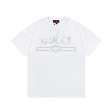 GUCCI  2025夏季新款短袖T恤 尺寸偏大