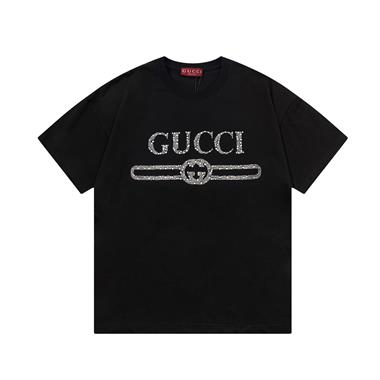 GUCCI  2025夏季新款短袖T恤 尺寸偏大