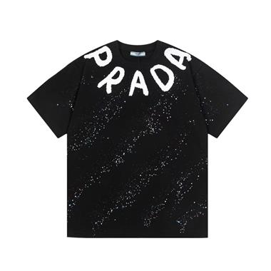 PRADA  2025夏季新款短袖T恤 尺寸偏大