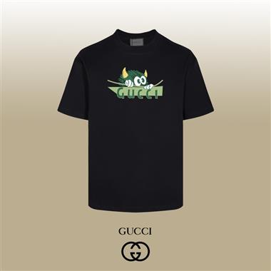 GUCCI   2025夏季新款短袖T恤 尺寸偏大