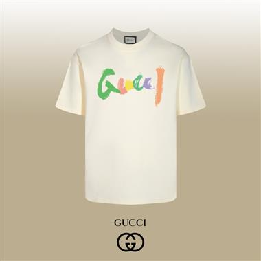 GUCCI   2025夏季新款短袖T恤 尺寸偏大