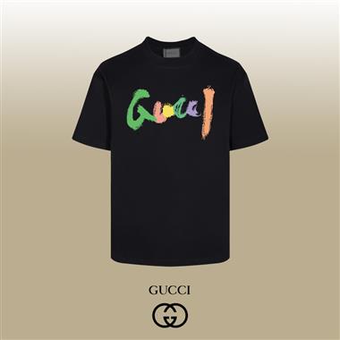 GUCCI   2025夏季新款短袖T恤 尺寸偏大