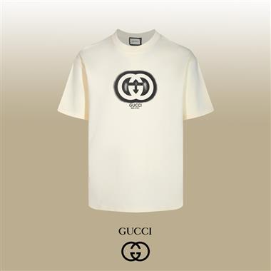 GUCCI   2025夏季新款短袖T恤 尺寸偏大