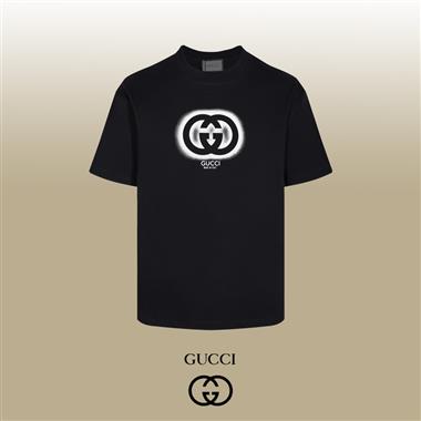 GUCCI   2025夏季新款短袖T恤 尺寸偏大