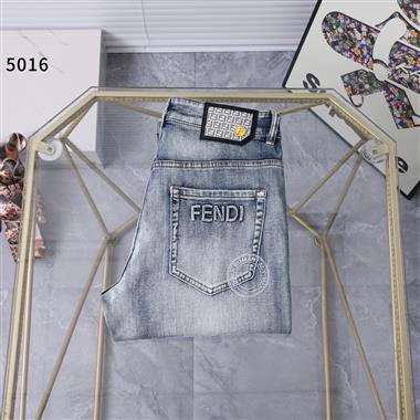 FENDI   2025夏季新款休閒牛仔褲