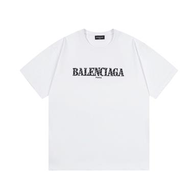 Balenciaga   2025夏季新款短袖T恤  尺寸偏大