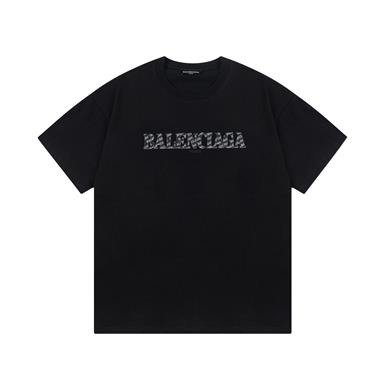 Balenciaga   2025夏季新款短袖T恤  尺寸偏大
