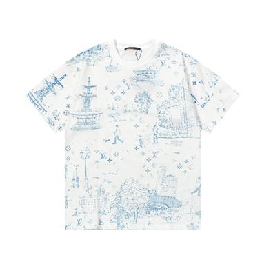 LouisVuitton   2025夏季新款短袖T恤 尺寸偏大